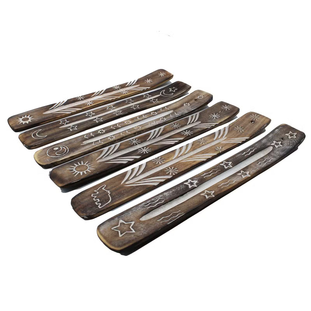Räucherstäbchenhalter Holz